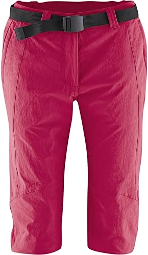 Maier Sports Damen Capri Hose Kluane 231003 Persian Red 34 von Maier Sports