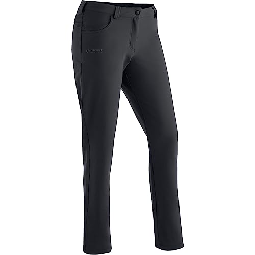 Maier Sports Damen Charlotte Hose, Black, XS von Maier Sports