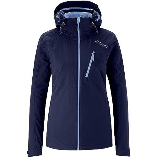 Maier Sports Damen Ribut Jacke, Wasserfall-Nachtblau, 46 von Maier Sports