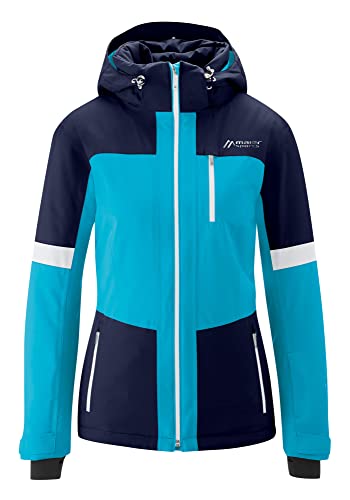 Maier Sports Damen Eiberg Jacke, teal-night-white, 3XL von Maier Sports