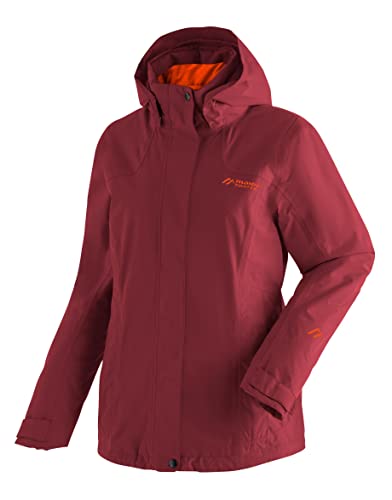 Maier Sports Damen Funktionsjacke Metor Therm sun-dried tomato-siren red 46 von Maier Sports