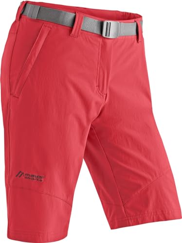 Maier Sports Damen Funktionsshort Lawa 230002 S23 44 Watermelon, Watermelon Red von Maier Sports