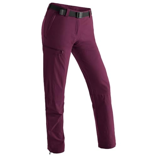 Maier Sports Damen Inara Slim Stretch Hose, Cherry Wine, EU 20 Short von Maier Sports