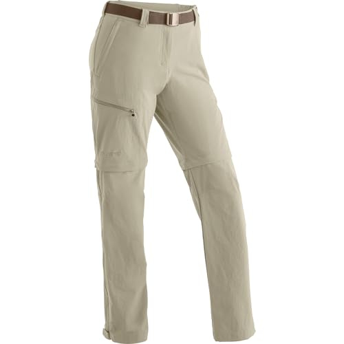 Maier Sports Damen NATA T-Zip Off Hose, Brown Rice, L von Maier Sports