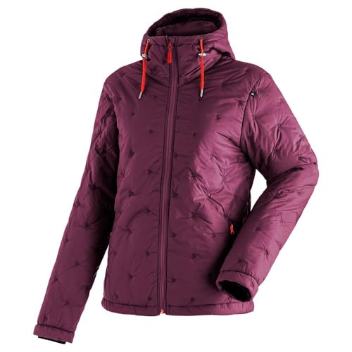 Maier Sports Damen Pampero Jacke, cherry wine, 46 von Maier Sports