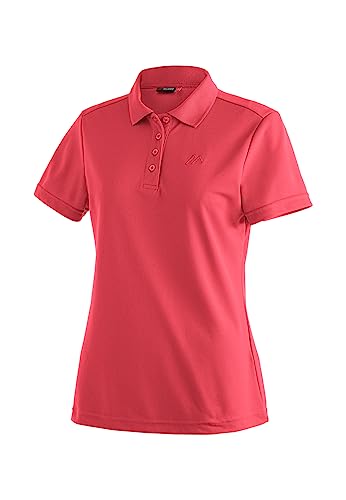 Maier Sports Damen Ulrike Polohemd 252303 S23 50 rot von Maier Sports