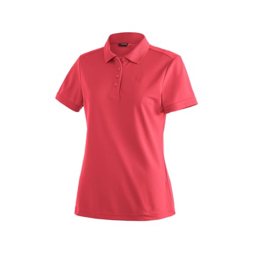 Maier Sports Damen Ulrike Polohemd 252303 S23 52 rot von Maier Sports