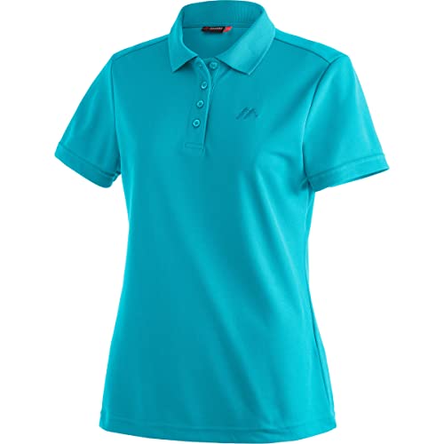 Maier Sports Damen Ulrike T-Shirt, Teal pop, 36 von Maier Sports