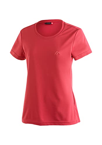 Maier Sports Damen Waltraud Funktionsshirt 252302 S23 48 rot von Maier Sports