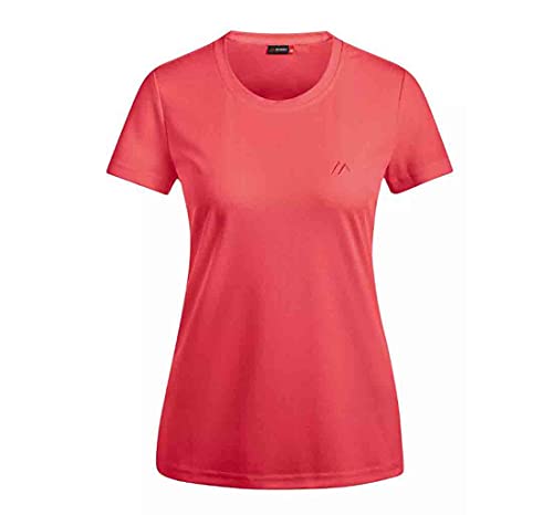 Maier Sports Damen Women's Waltraud Funktionsshirt Rot/Rosa 36 - Regular von Maier Sports