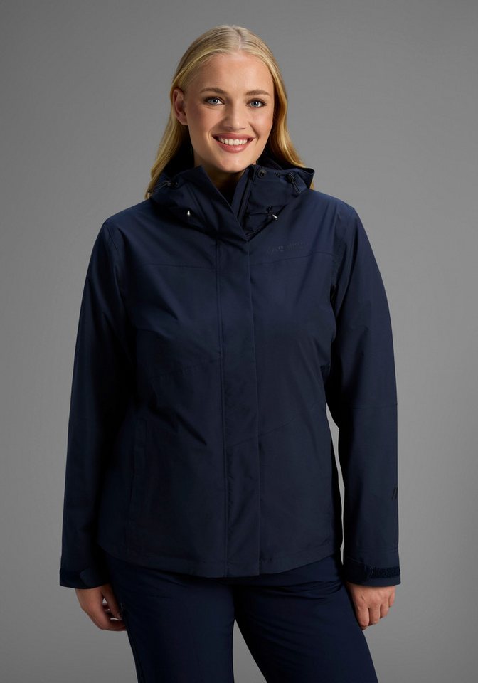 Maier Sports Doppeljacke DA-DOPPELJACKE MTEX EL. METOR 3IN1 W (2-St) Wasser- & Winddicht & Atmungsaktiv von Maier Sports