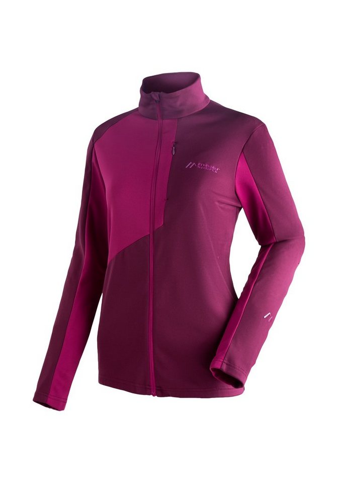 Maier Sports Fleecejacke Purga Jacket Damen Midlayer, Fleece mit aufgerauter Innenseite von Maier Sports