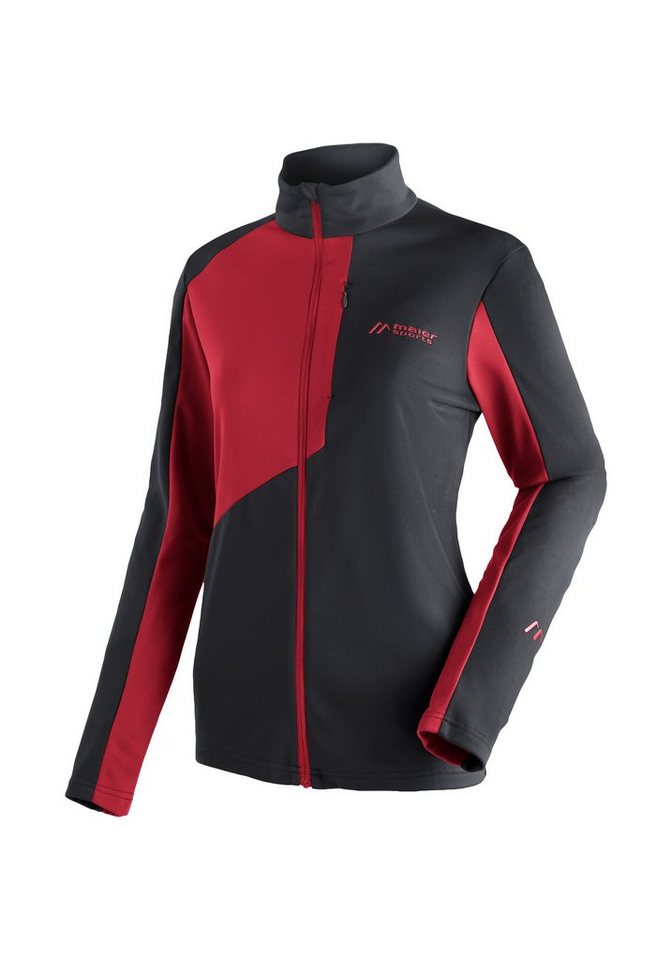 Maier Sports Fleecejacke Purga Jacket Damen Midlayer, Fleece mit aufgerauter Innenseite von Maier Sports