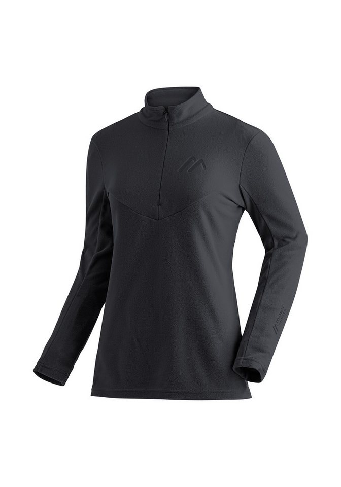 Maier Sports Fleecepullover Denise HZ W Damen Midlayer, pflegeleichtes Half-Zip Fleece von Maier Sports