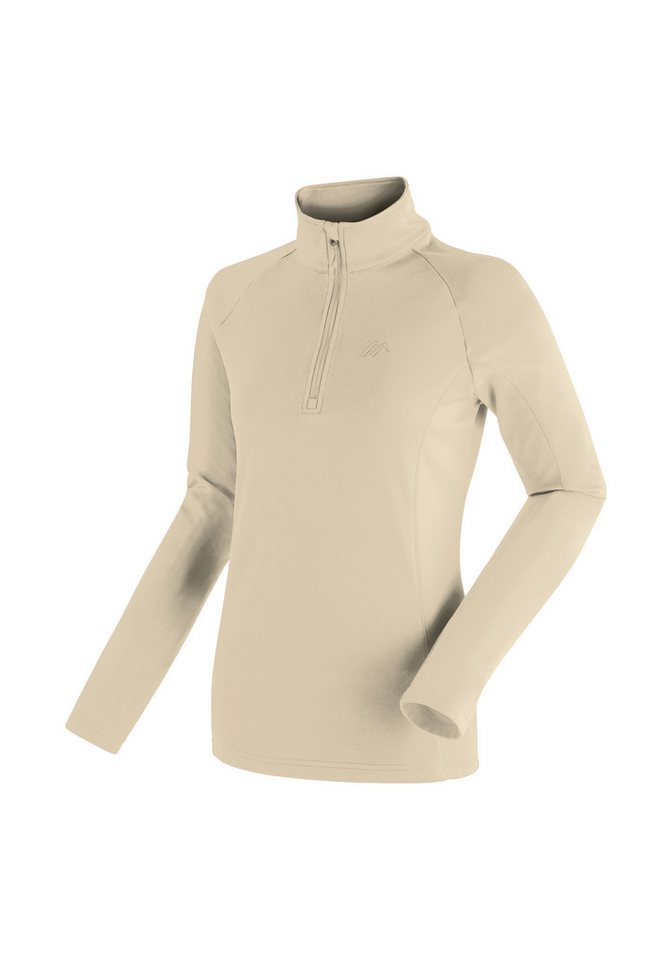 Maier Sports Fleecepullover Eva Damen Fleece, funktioneller Midlayer, Half-Zip, Regular Fit von Maier Sports