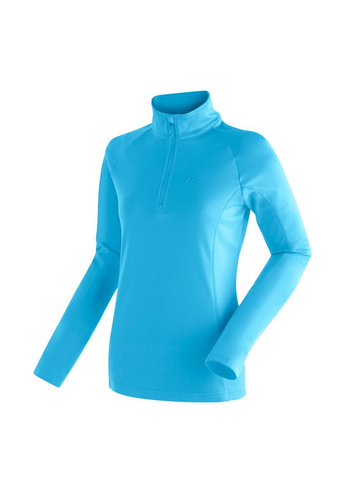 Maier Sports Fleecepullover Eva Damen Fleece, funktioneller Midlayer, Half-Zip, Regular Fit von Maier Sports