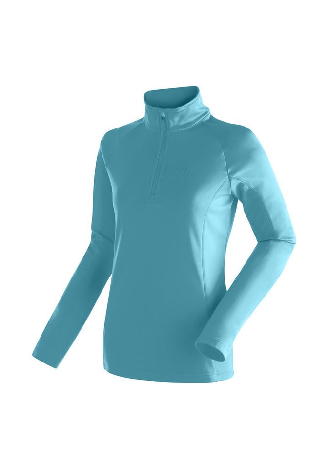 Maier Sports Fleecepullover Eva Damen Fleece, funktioneller Midlayer, Half-Zip, Regular Fit von Maier Sports