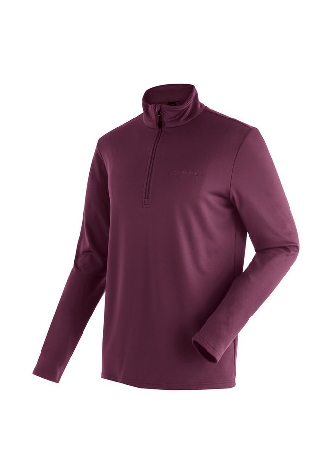 Maier Sports Fleecepullover Felix Herren Fleece, funktioneller Midlayer, Half-Zip, Regular Fit von Maier Sports