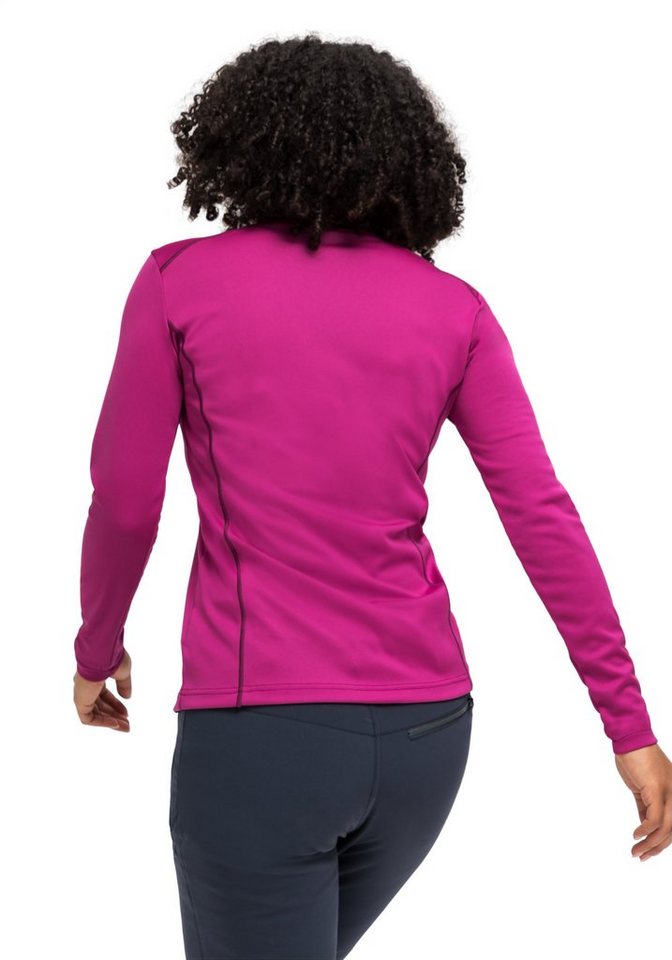 Maier Sports Fleecepullover Jenna Rec Damen Midlayer, elastisches und pflegeleichtes Half-Zip Fleece von Maier Sports