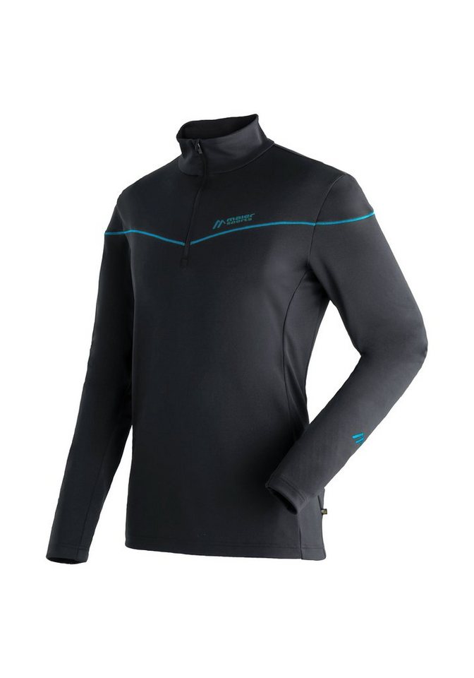 Maier Sports Fleecepullover Nago Rec Herren Midlayer, elastisches und pflegeleichtes Half-Zip Fleece von Maier Sports