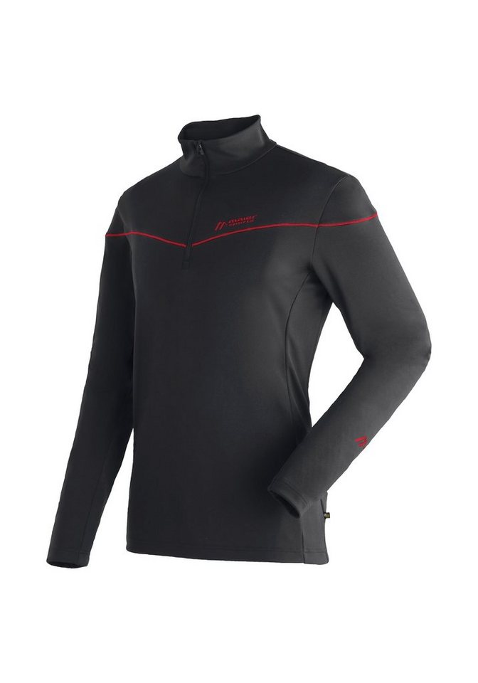 Maier Sports Fleecepullover Nago Rec Herren Midlayer, elastisches und pflegeleichtes Half-Zip Fleece von Maier Sports