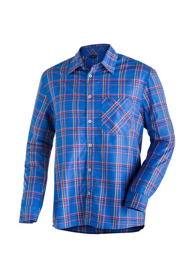 Maier Sports Funktionshemd Claas Herren Hemd, langarm Karohemd für Outdoor und Freizeit von Maier Sports
