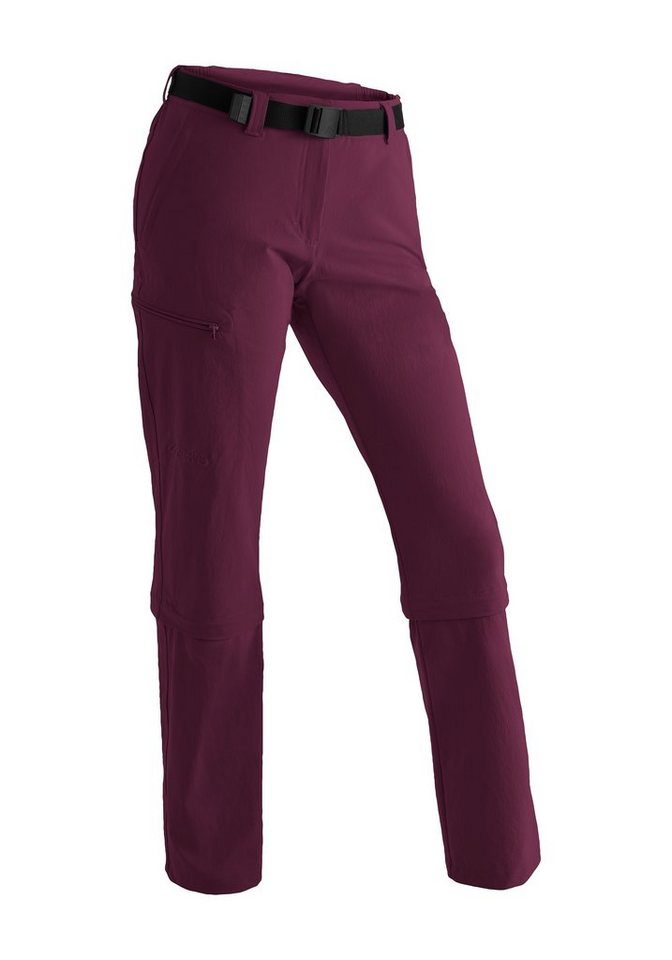 Maier Sports Funktionshose Arolla Damen Wanderhose, zipp-off Outdoor-Hose, 3 Taschen, Regular Fit von Maier Sports