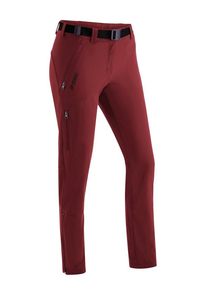 Maier Sports Funktionshose Lana slim Damen Wanderhose, atmungsaktive Outdoor-Hose, 3 Taschen, Slim Fit von Maier Sports