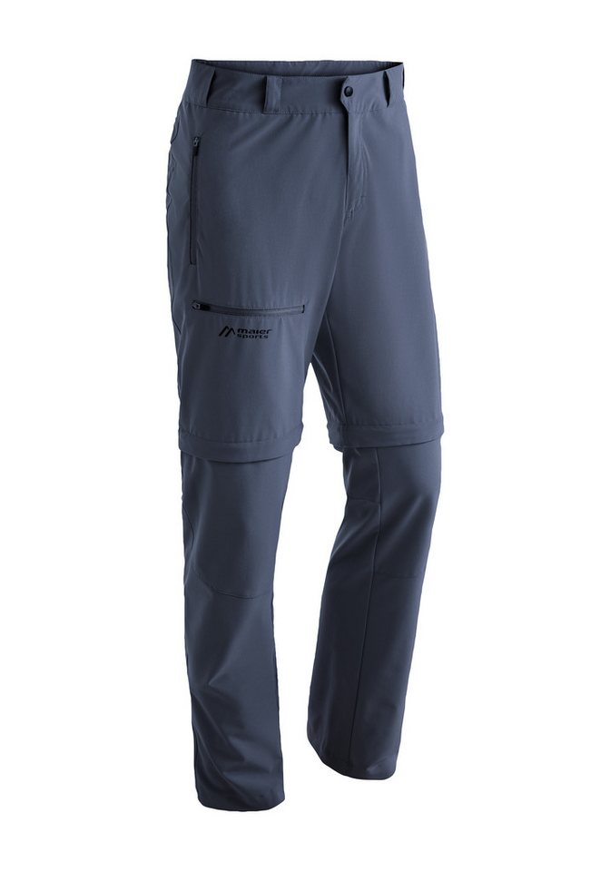 Maier Sports Funktionshose Latit Zip M Herren Wanderhose, zipp-off Outdoor-Hose, 4 Taschen, Regular Fit von Maier Sports