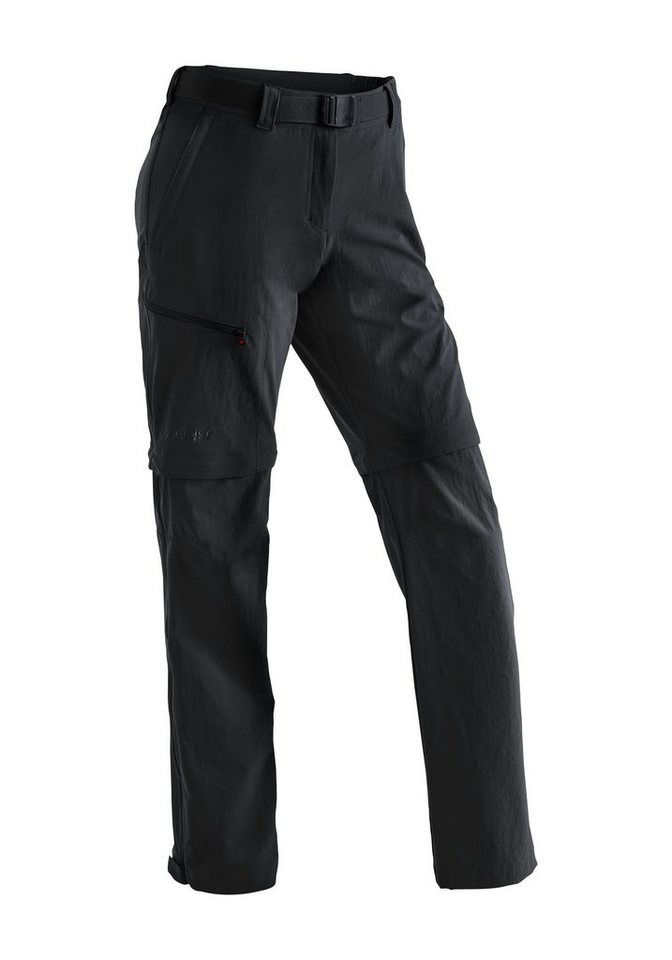 Maier Sports Funktionshose Nata Damen Wanderhose, zipp-off Outdoor-Hose, 3 Taschen, Regular Fit von Maier Sports