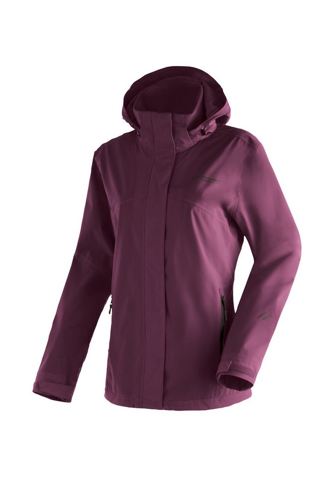 Maier Sports Regenjacke Metor rec W Damen Jacke mit Kapuze, Windjacke wasserdicht atmungsaktiv, Reg. Fit von Maier Sports