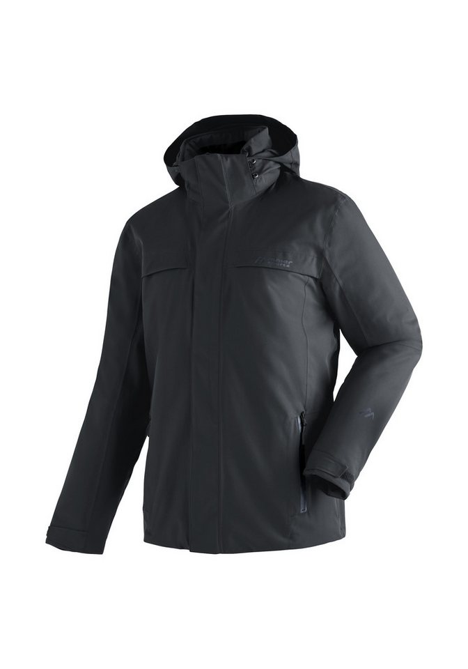 Maier Sports Winterjacke Peyor M warme Herren Jacke, wattierte Regenjacke, wasserdicht + atmungsaktiv von Maier Sports