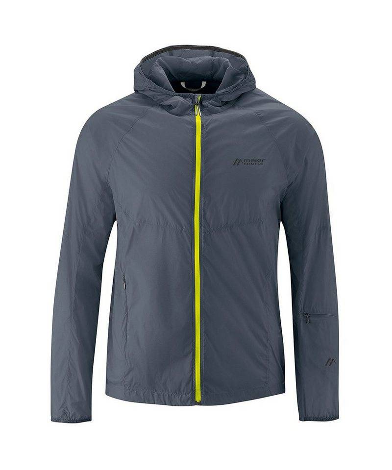 Maier Sports Funktionsjacke Wind-Wanderjacke Feathery ombreblau Herren von Maier Sports