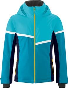 Maier Sports Funktionsjacken Kinder Skijacke Astberg Girls spray/antiguasand 176 von Maier Sports