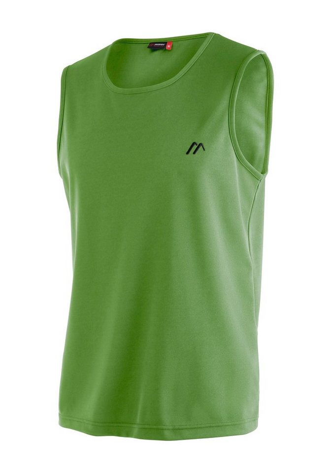 Maier Sports Funktionsshirt Peter Herren rundhals Tank-Top, pique Outdoor-Shirt, schnelltrocknend von Maier Sports