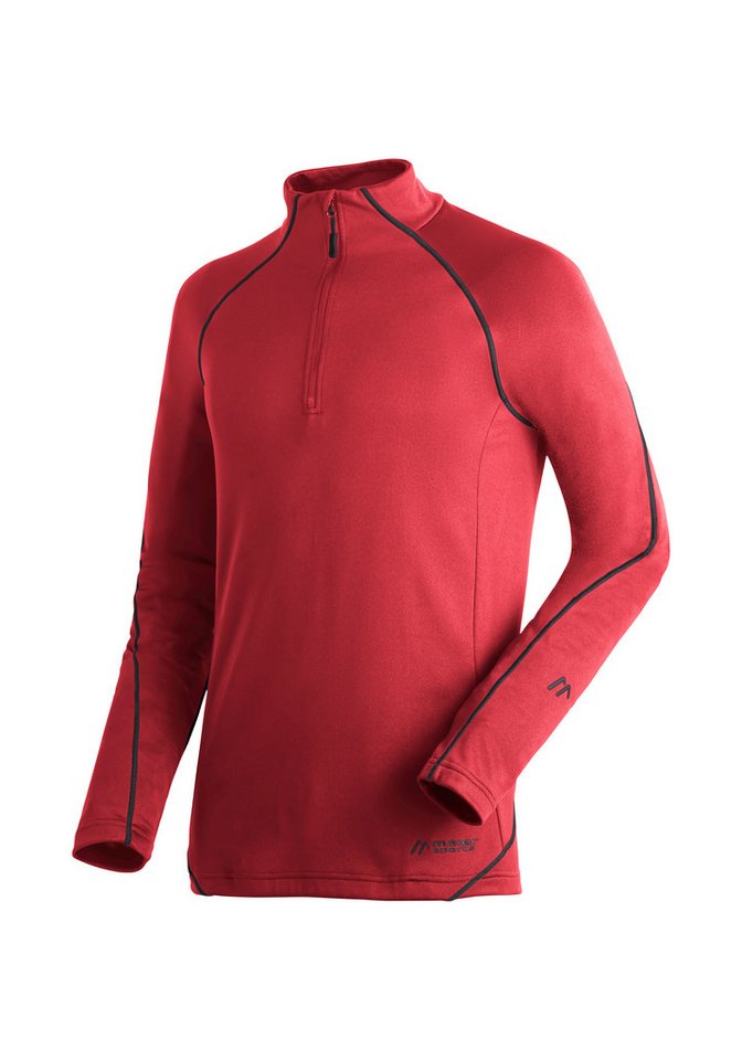 Maier Sports Funktionsshirt Roger funktionaler Herren Midlayer für Outdoor Touren und Ausflüge von Maier Sports