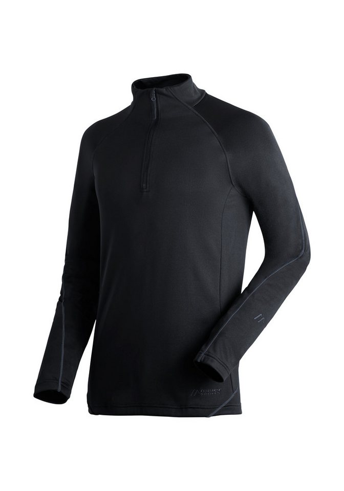 Maier Sports Funktionsshirt Roger funktionaler Herren Midlayer für Outdoor Touren und Ausflüge von Maier Sports