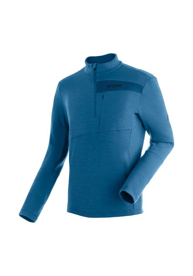 Maier Sports Funktionsshirt Skutvik HZ M funktionaler Midlayer für Herren, hohe Atmungsaktivität von Maier Sports