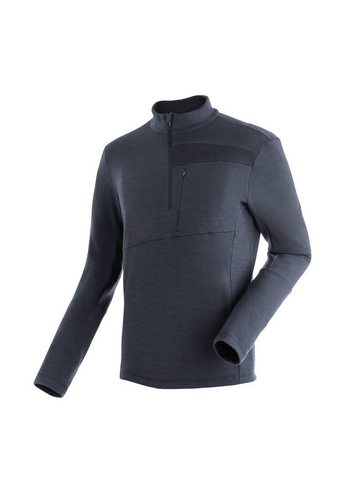 Maier Sports Funktionsshirt Skutvik HZ M funktionaler Midlayer für Herren, hohe Atmungsaktivität von Maier Sports