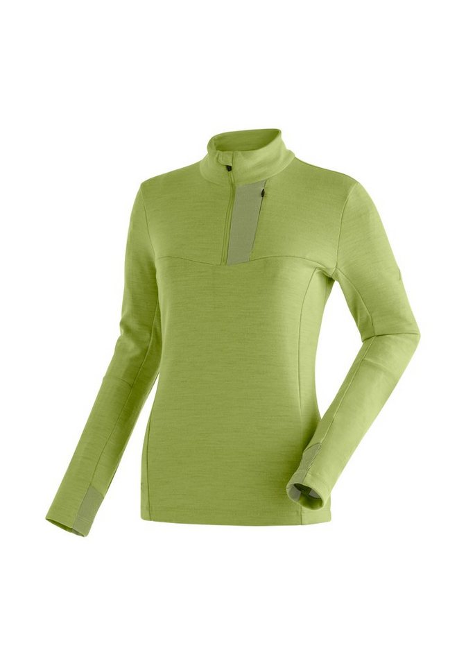 Maier Sports Funktionsshirt Skutvik HZ W funktionaler Midlayer für Damen, hohe Atmungsaktivität von Maier Sports