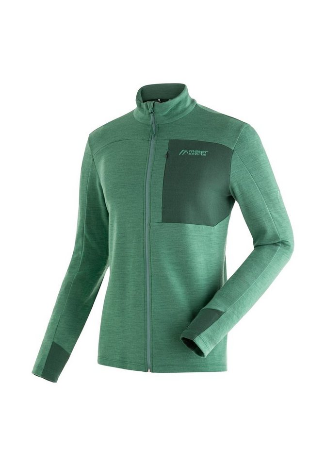 Maier Sports Funktionsshirt Skutvik M Midlayer-Jacke für Herren, ideal für Ski-Touren von Maier Sports