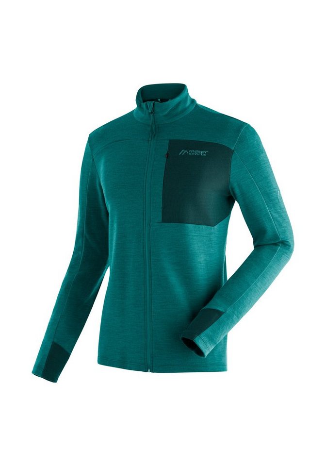 Maier Sports Funktionsshirt Skutvik M Midlayer-Jacke für Herren, ideal für Ski-Touren von Maier Sports