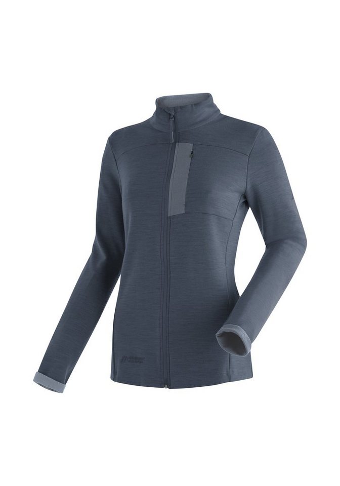 Maier Sports Funktionsshirt Skutvik W Midlayer-Jacke für Damen, ideal für Outdoor-Aktivitäten von Maier Sports