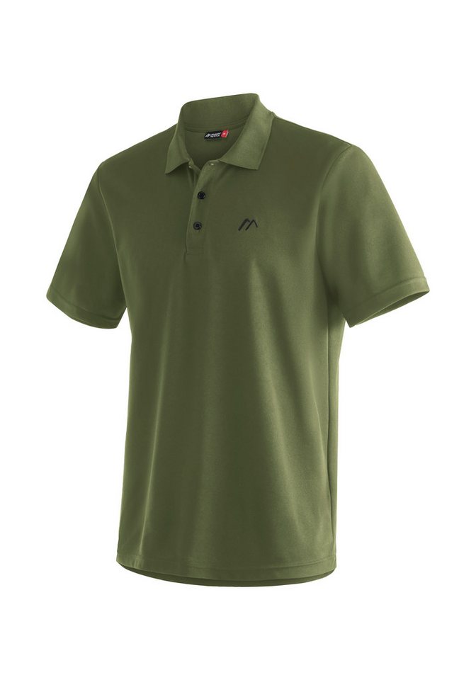 Maier Sports Funktionsshirt Ulrich Herren Wandershirt, bequemes Polo-Shirt für Wandern und Freizeit von Maier Sports