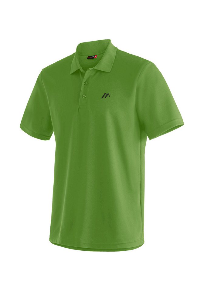 Maier Sports Funktionsshirt Ulrich Herren Wandershirt, bequemes Polo-Shirt für Wandern und Freizeit von Maier Sports