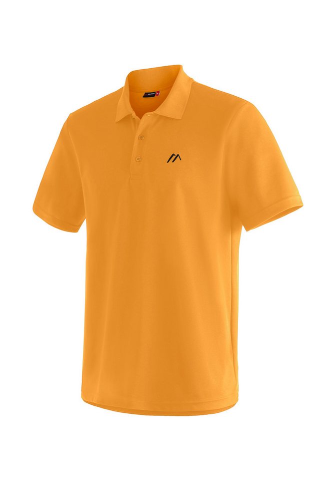 Maier Sports Funktionsshirt Ulrich Herren Wandershirt, bequemes Polo-Shirt für Wandern und Freizeit von Maier Sports