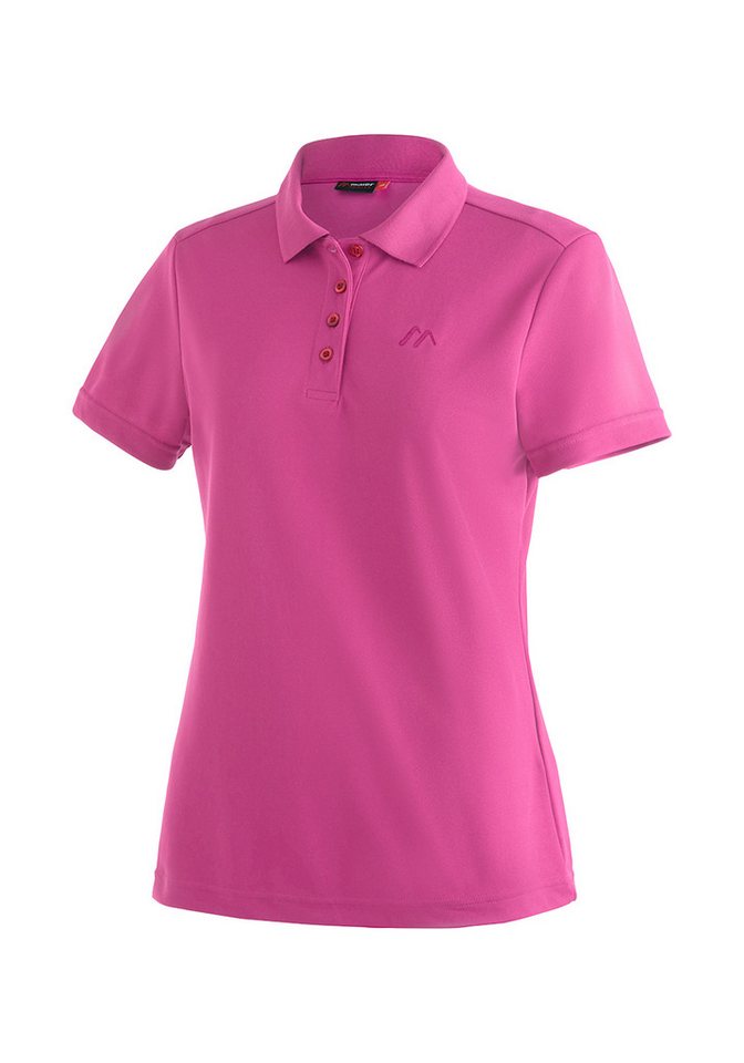 Maier Sports Funktionsshirt Ulrike Damen Polo, pique Poloshirt, schnelltrocknendes Outdoor-Shirt von Maier Sports