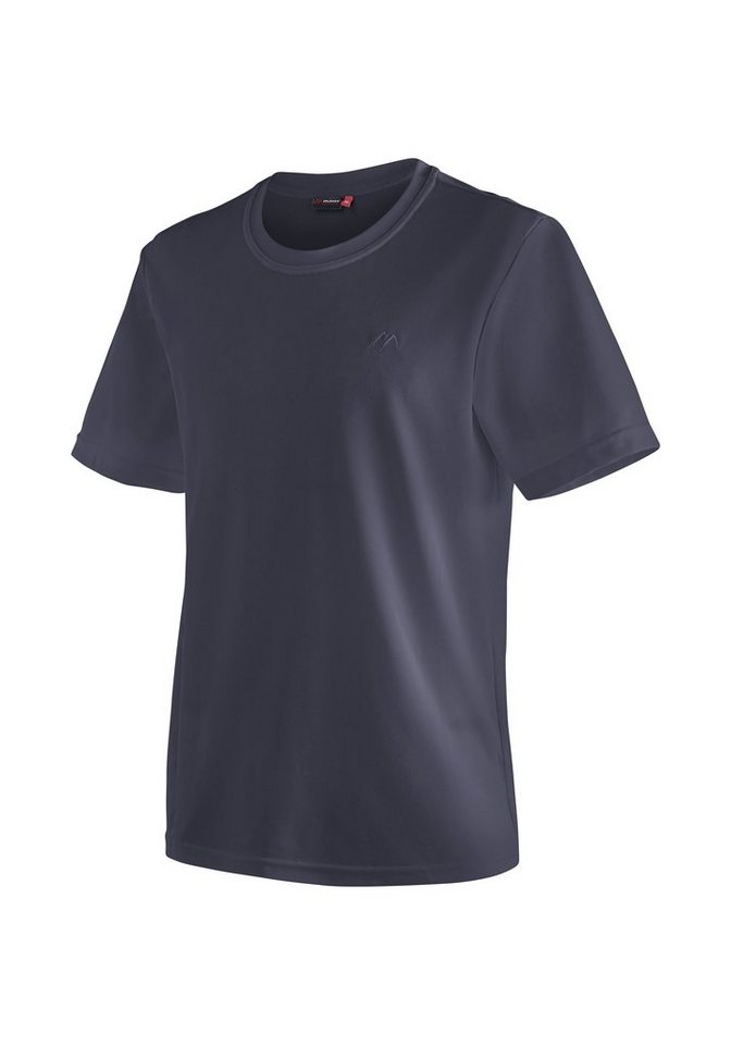 Maier Sports Funktionsshirt Walter Herren T-Shirt, rundhals pique Outdoorshirt, schnelltrocknend von Maier Sports