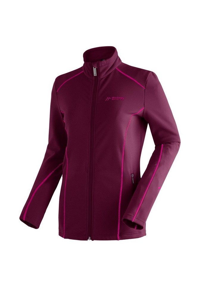 Maier Sports Funktionsshirt Ximena warme Damen Fleecejacke als Midlayer, ideal zum Skifahren von Maier Sports