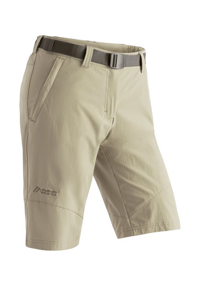 Maier Sports Funktionsshorts Lawa Damen Shorts, kurze Wanderhose, Outdoorhose mit 2 Taschen, Regular Fit von Maier Sports